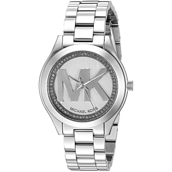 silver mk watch