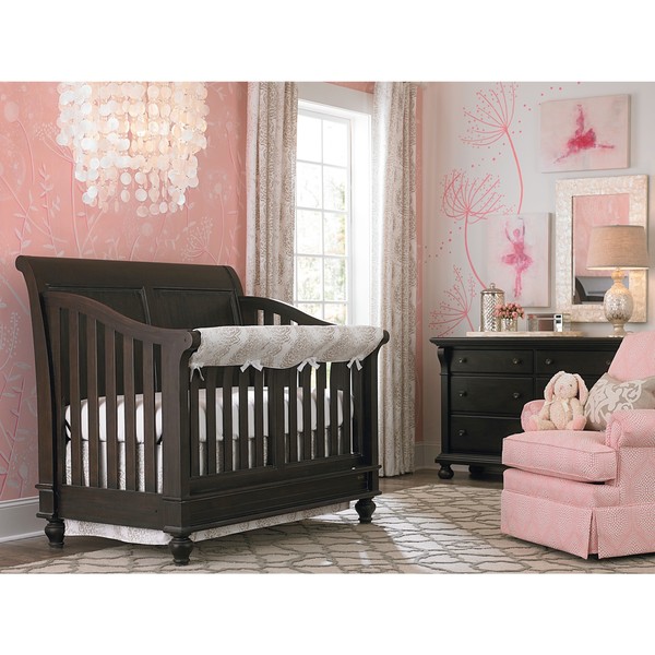 Espresso baby outlet crib