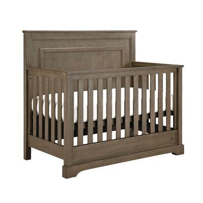 Greyson 4-in-1 Oak-finished Wood Convertible Crib