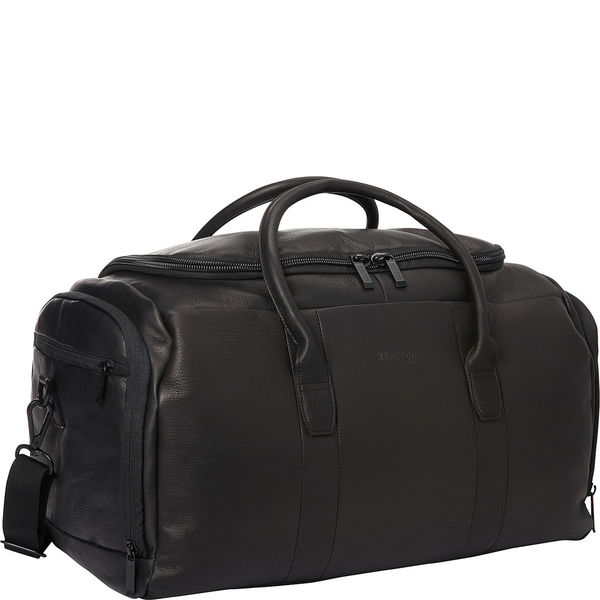 kenneth cole leather duffle bag mens