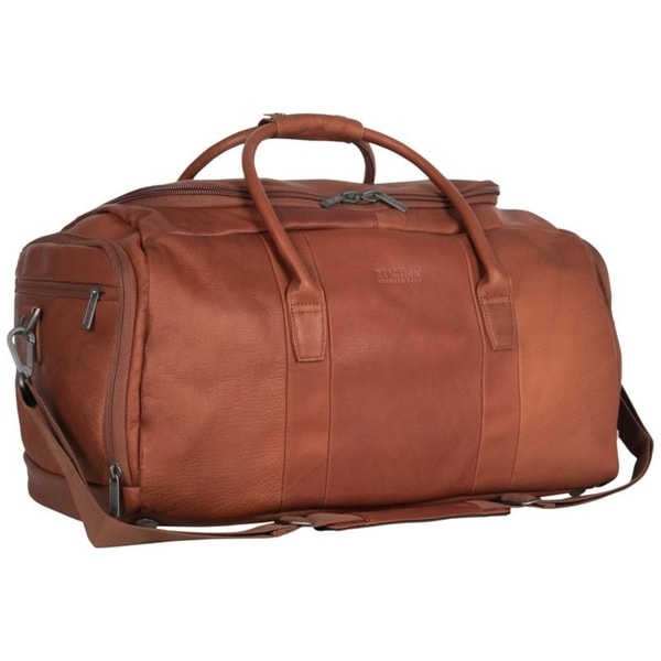 kenneth cole colombian leather duffle bag