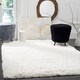 Safavieh Polar Shag Bibi Glam Solid Polyester Rug - Thumbnail 0