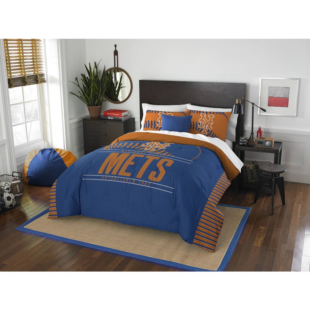 The Northwest Company MLB New York Mets Grandslam Full/Queen 3-piece Comforter Set
