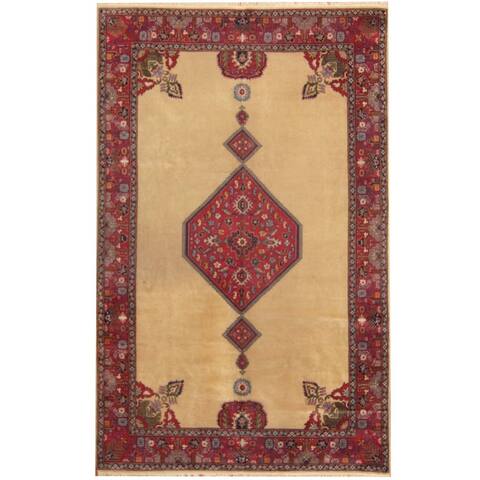 Handmade One-of-a-Kind Tabriz Wool Rug (Iran) - 6'6 x 9'10