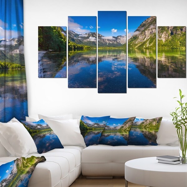 shop bohinj lake in triglav national park large landscape art