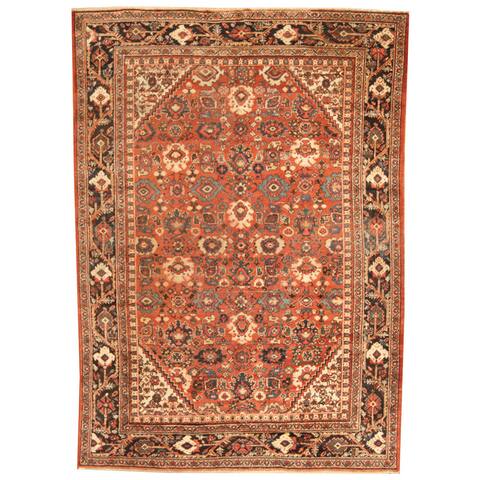 Handmade One-of-a-Kind Mahal Wool Rug (Iran) - 7 x 9'10