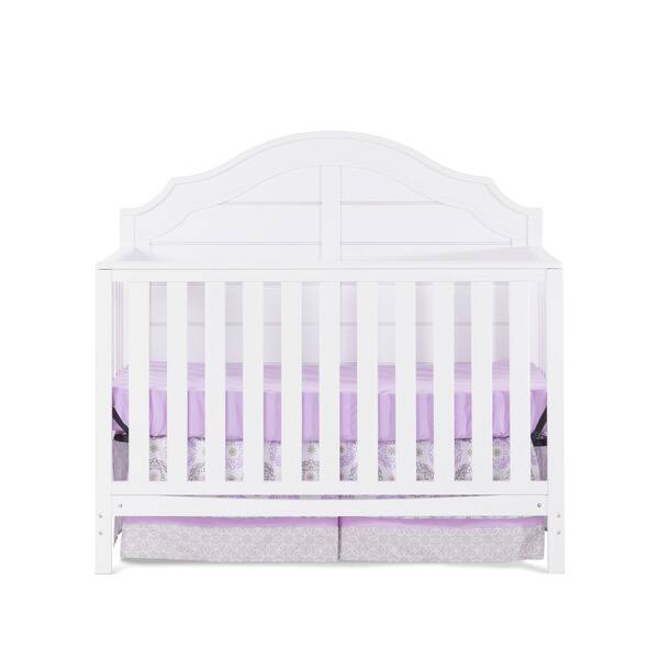 Shop Child Craft Penelope White Wood 4 In 1 Convertible Crib