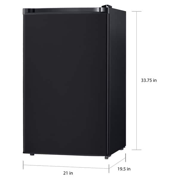 Keystone Mini Fridge Keystone 4.4 Cu. Ft. Refrigerator with Freezer Compartment - Bed Bath ...