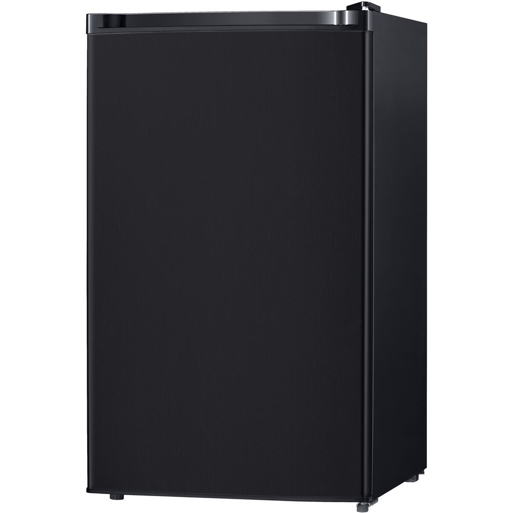 Keystone Energy Star 4.4 Cu. Ft. Compact Single-Door Refrigerator with Freezer Compartment - Black (Black)