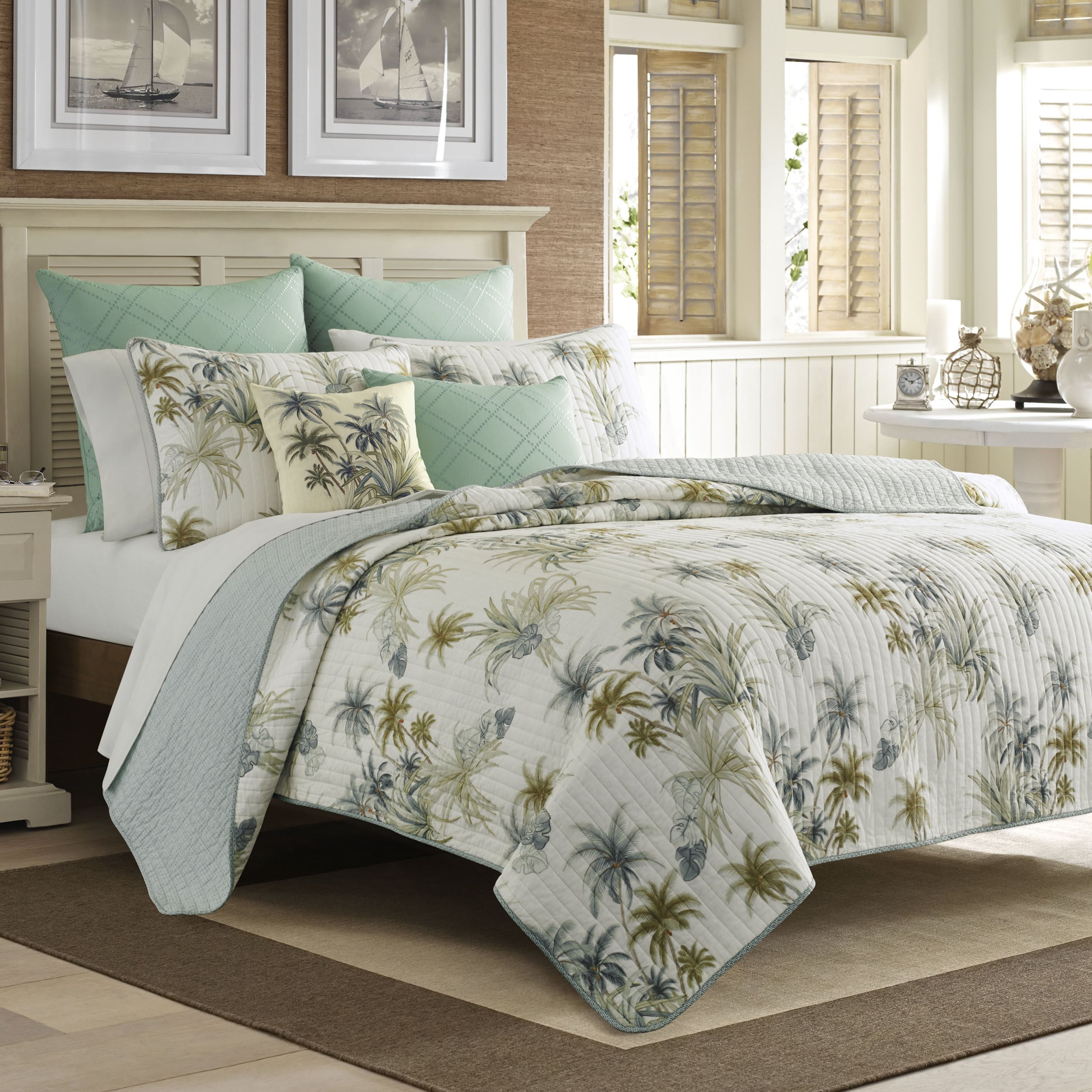 tommy bahama palm comforter