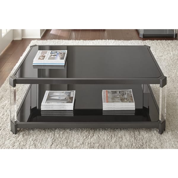 Shop Naslini Coffee Table With Acrylic Legs By Greyson Living On