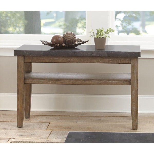 Danni Sofa Table With Stone Top By Greyson Living Free Danni Sofa Table With Stone Top By Greyson Living