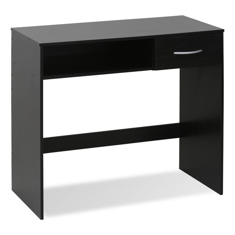 Porch & Den Eldert Brown MDF Computer Study Desk