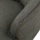 Tafton Tufted Fabric Club Chair with Ottoman by Christopher Knight Home - Thumbnail 12