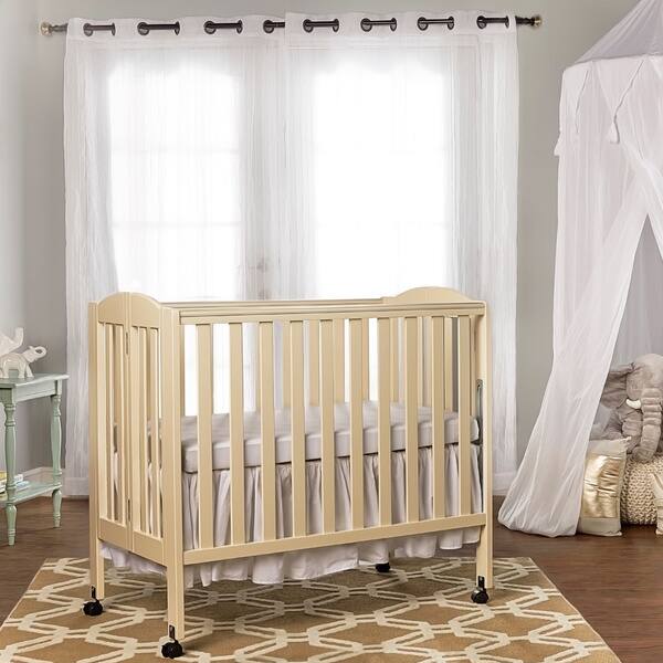 slide 1 of 1, Dream on Me 3-in-1 Portable Folding Crib