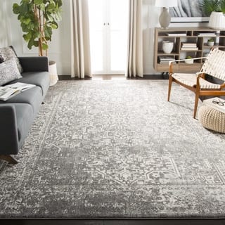 12 X 18 Rugs Area For Less Safavieh Evoke Vintage Oriental Grey Ivory Distressed Rug 12 X 18
