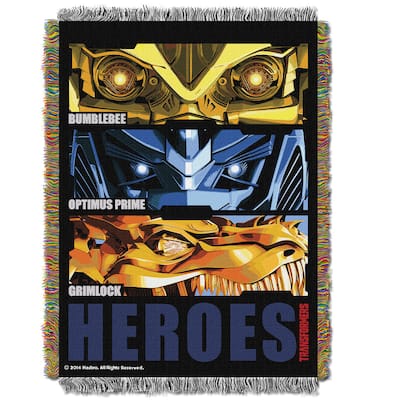 ENT 051 Transformer Four Hero Slash Tapestry Throw