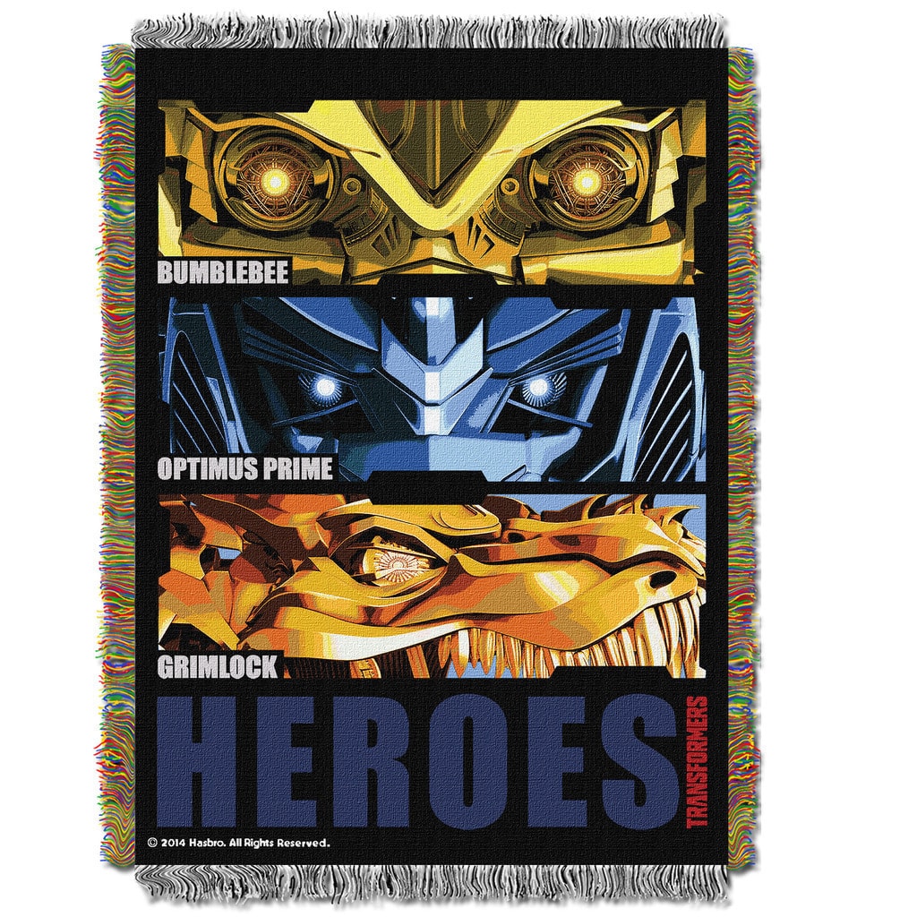 ENT 051 Transformer Four Hero Slash Tapestry Throw