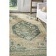 Shop Safavieh Hand-Knotted Tangier Beige/ Emerald Wool Rug - 5' X 8 ...
