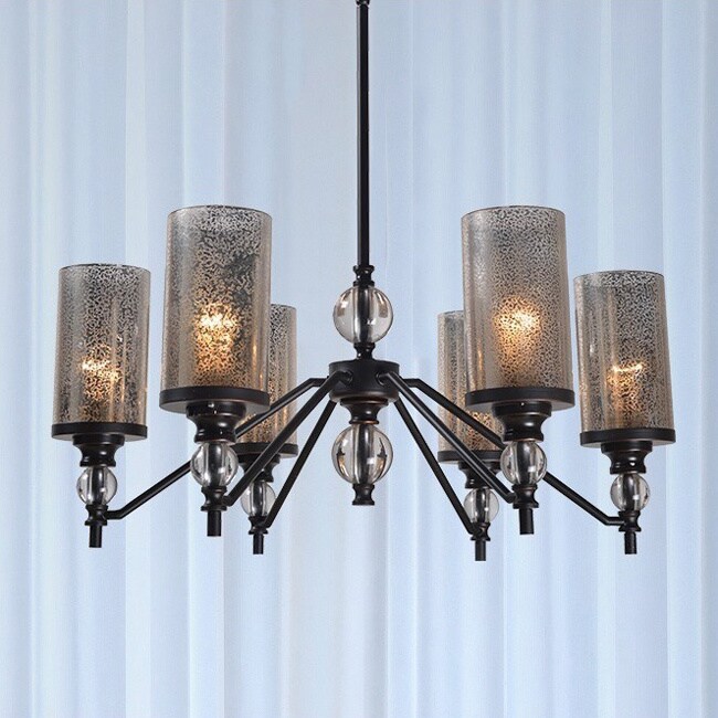 Nadia 6 Light Chandelier - Chandeliers For Bedrooms by Overstock.com