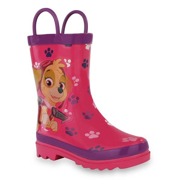 girls paw patrol rain boots