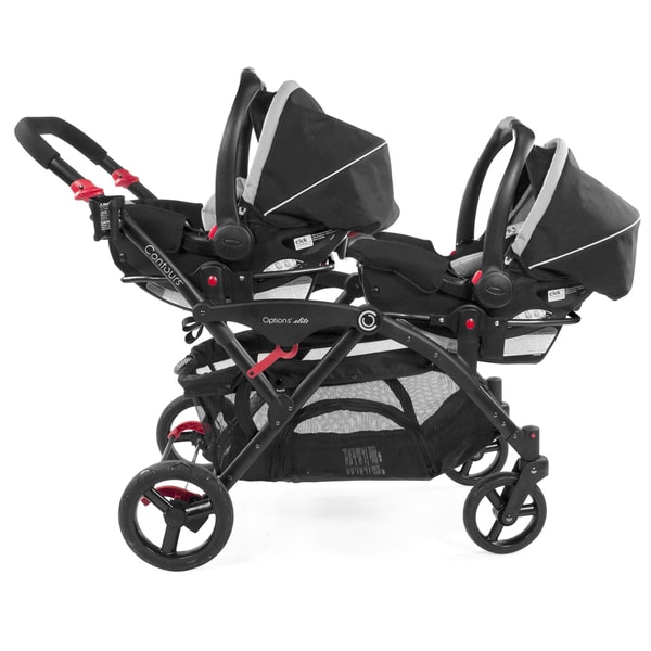 graco double stroller car seat adapter