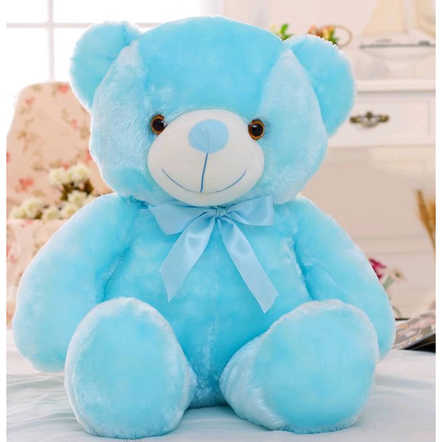 colour changing teddy bear