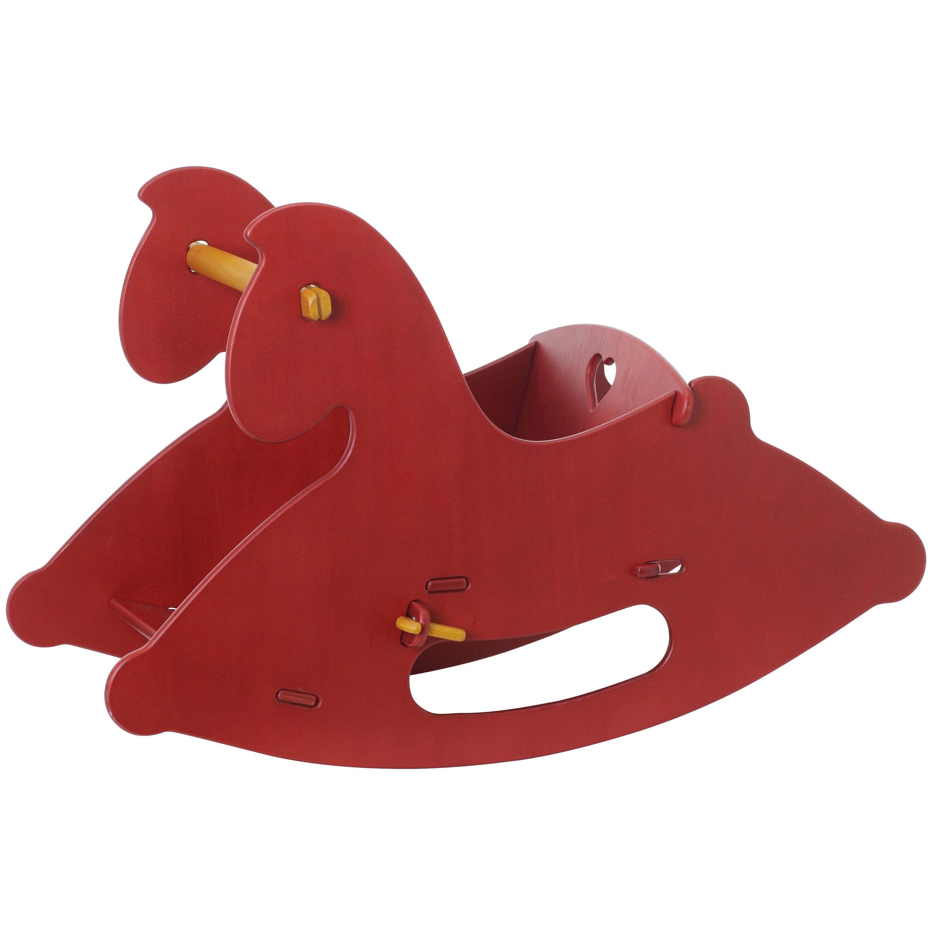 red rocking horse