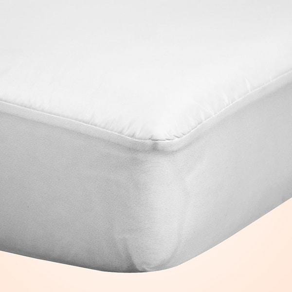 Sealy Mattress Pad, Crib, White, Stain Protection