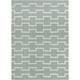 preview thumbnail 3 of 7, Artist's Loom Flatweave Contemporary Geometric Pattern Wool Rug (7'x10')