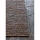 preview thumbnail 11 of 11, Artist's Loom Flatweave Contemporary Solid Pattern Leather Rug (3'6"x5'6") - 3'6"x5'6"