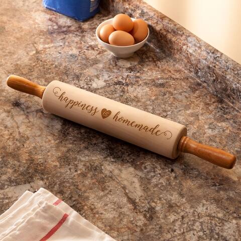 Happiness Is Homemade Rolling Pin