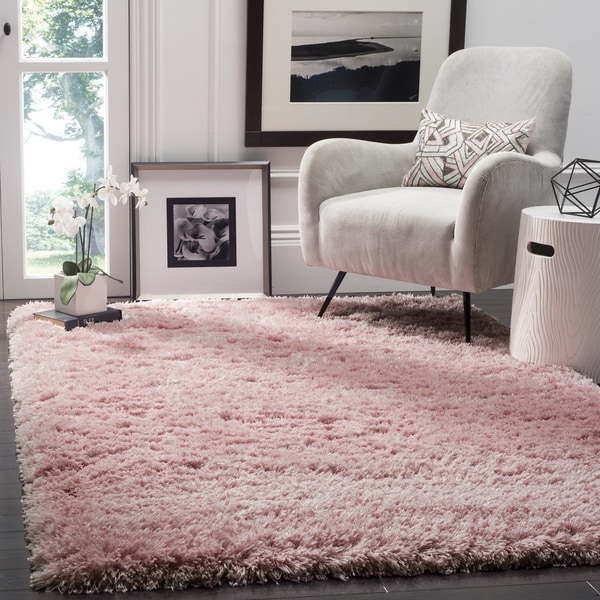 Safavieh Polar Light Pink Shag Rug 8' x 10' Free Shipping Today