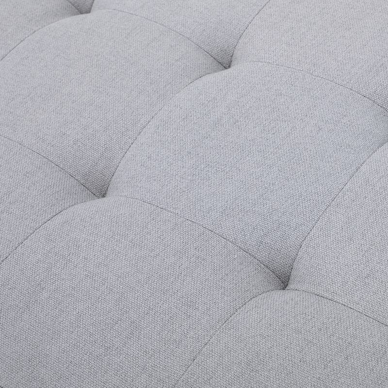 Lawton Fabric Storage Ottoman Bench by Christopher Knight Home