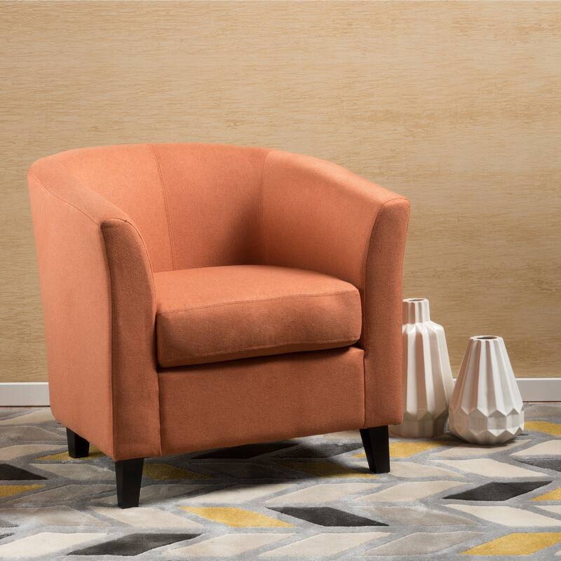 Preston Fabric Club Chair by Christopher Knight Home