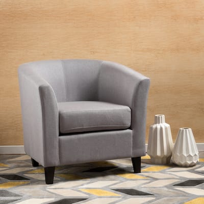 Preston Fabric Club Chair by Christopher Knight Home