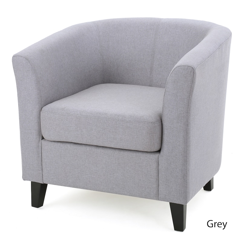 Preston Fabric Club Chair by Christopher Knight Home