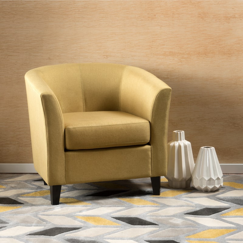 Preston Fabric Club Chair by Christopher Knight Home