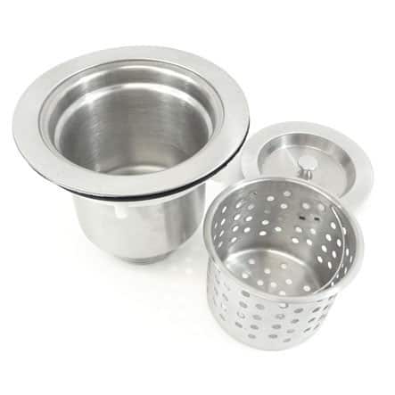 32-inch Stainless Steel Zero Radius Single Bowl Kitchen Sink Complete Combo Accessories