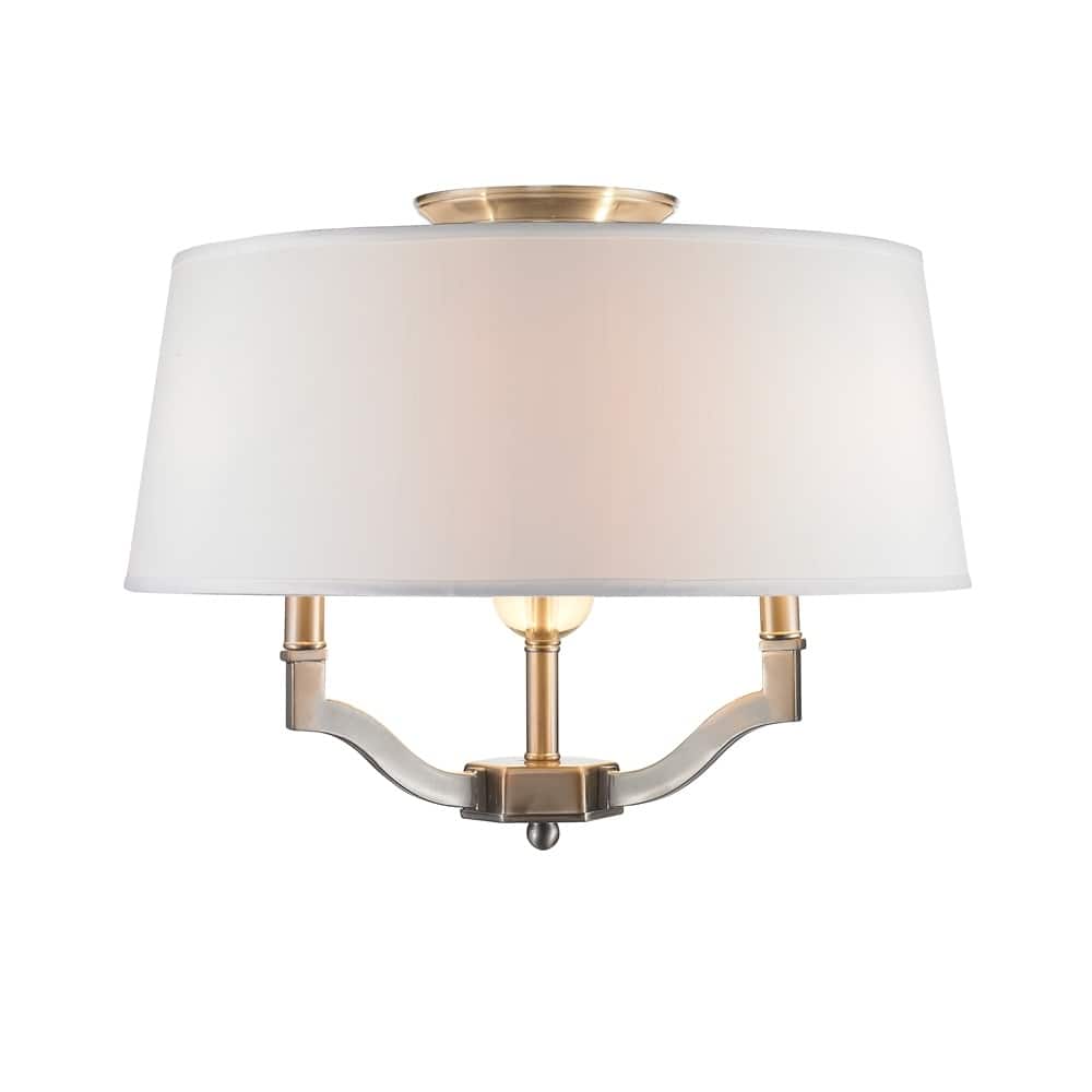Copper Grove Gavar 3-light Convertible Semi-flush Pendant