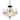 Wry Lighting Riverton 3-light Semi-Flush Mount in Peppercorn