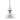Golden Lighting Duncan White Chrome Single Pendant Light