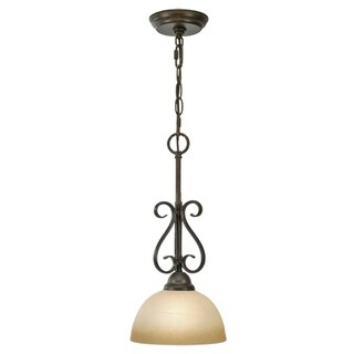 Copper Grove Ijevan 1-light Steel Mini Pendant