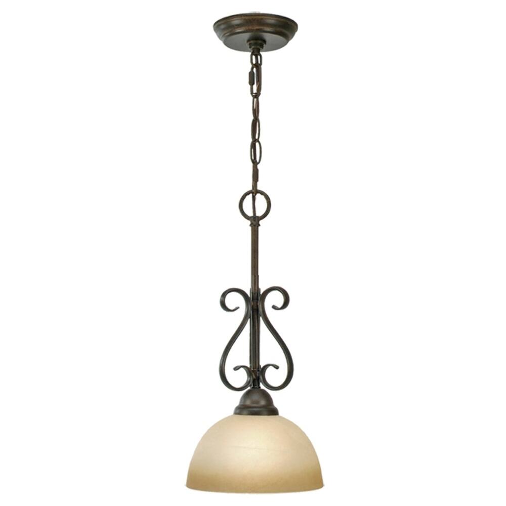 Copper Grove Ijevan 1-light Steel Mini Pendant