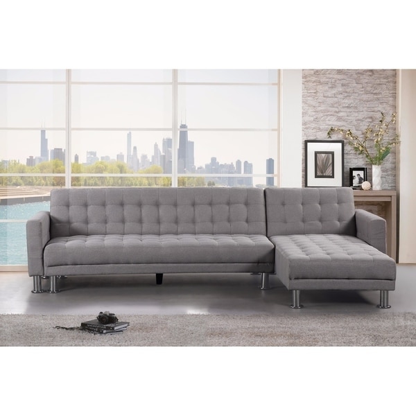 Convertible Fabric Sectional Sleeper Sofa Attalens On Convertible Fabric Sectional Sleeper Sofa Attalens