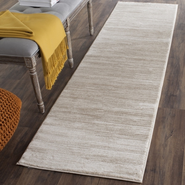 Safavieh Vision Contemporary Tonal Cream Runner Rug 2 X 10 Safavieh Vision Contemporary Tonal Cream Runner Rug 2 X27 X