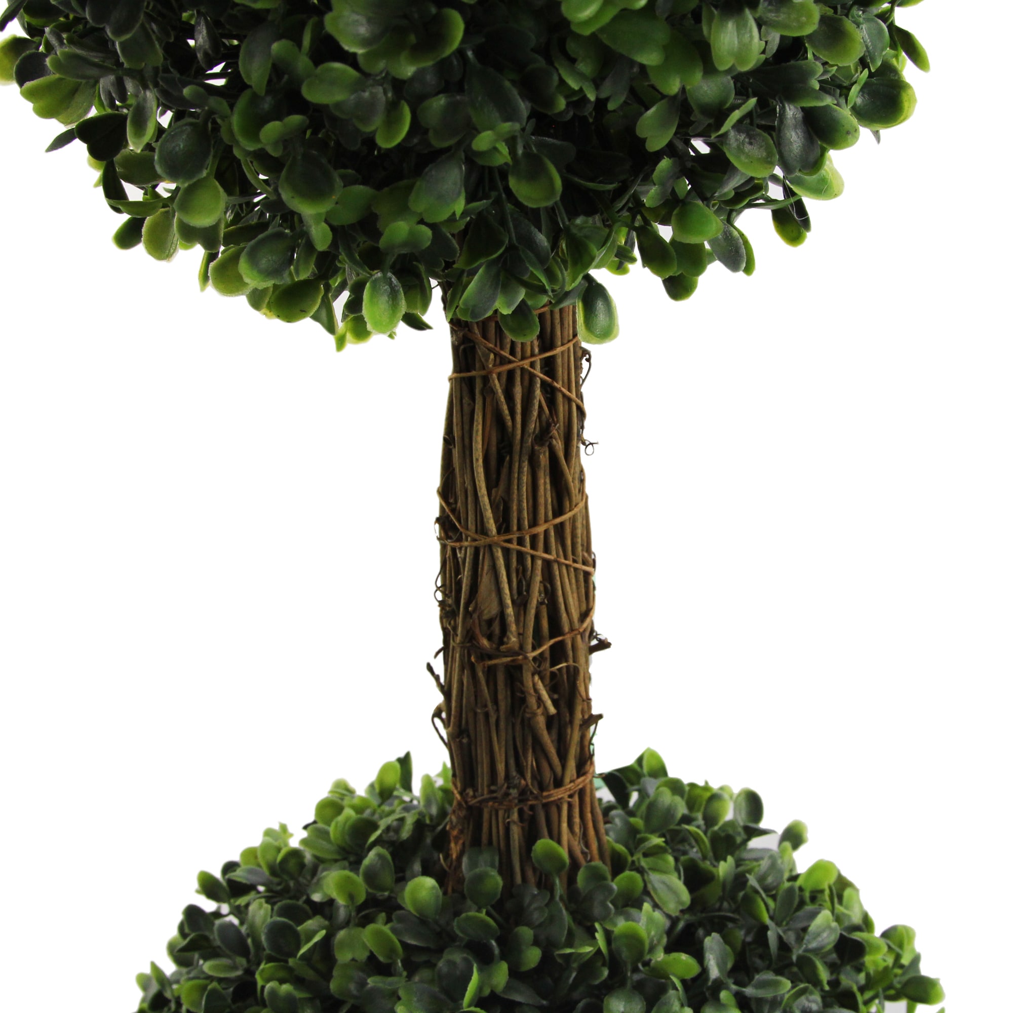 30" Rectangular Boxwood Artificial Topiary in Pot Tree plant Indoor Outdoor 232 