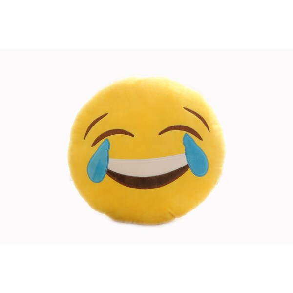 crying emoji plush