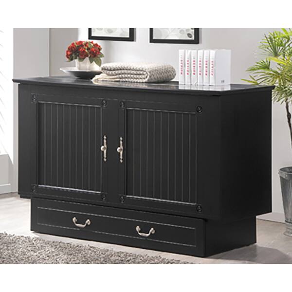 Shop Cottage Style Cabinet Pull Out Queen Size Bed Free Shipping