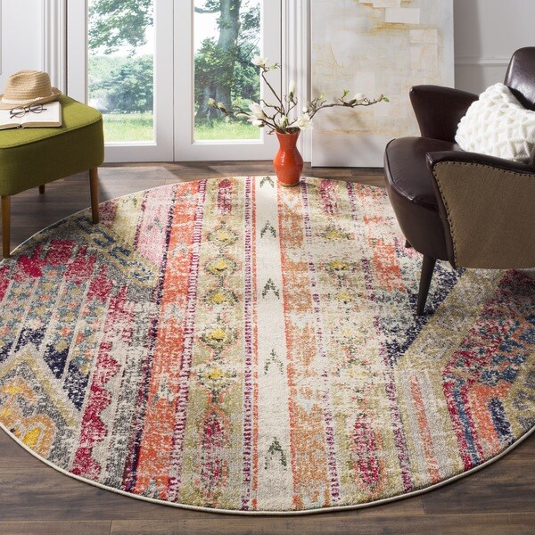 Safavieh Monaco Vintage Bohemian Light Grey / Multi ... (600 x 600 Pixel)
